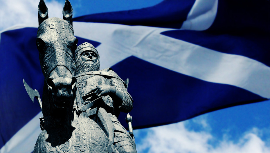 Robert the Bruce as he is remembered now